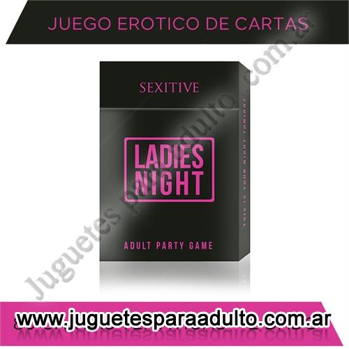 Accesorios, Accesorios eroticos, Juego de cartas Ladies Night